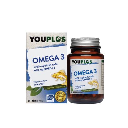 Youplus Omega 3 1000 Mg 30 Kapsül