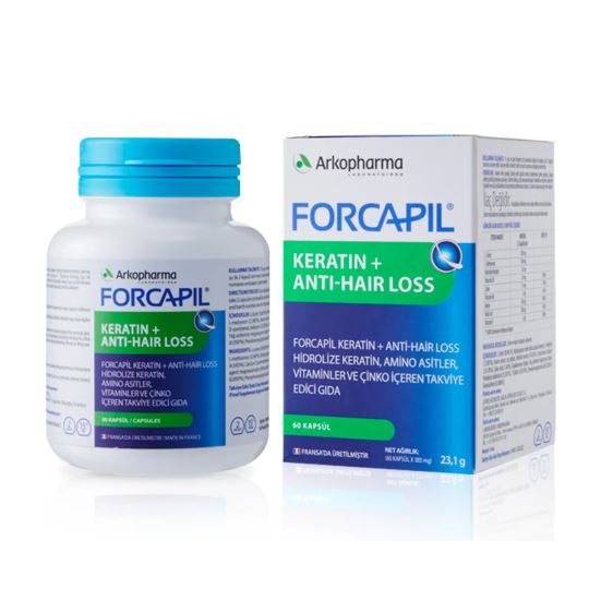 Forcapil Keratin + Anti-Hair Loss 60 Capsules