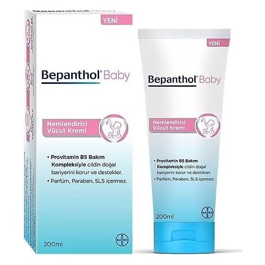 Bepanthol Baby Nemlendirici Vücut Kremi 200 ml