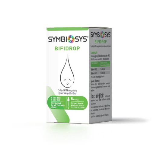 Symbiosys Bifidrop Probiyotik içerikli Damla 8 ml