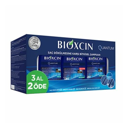 Bioxcin Quantum Şampuan 3al 2öde (Yağlı Saçlar)