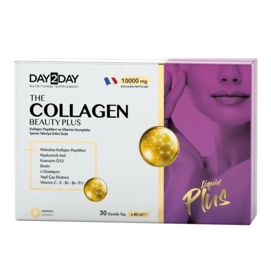 Day2Day Collagen Liquid Plus 10.000 Mg 30 Tüp