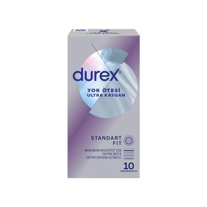 Durex Yok Ötesi Ultra Kaygan Prezervatif 10'lu