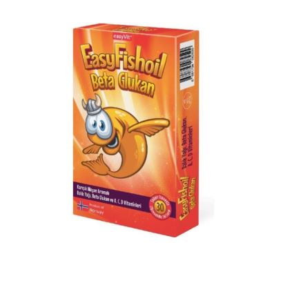 Easyfishoil Beta Glukan Çiğnenebilir 30 Jel Form