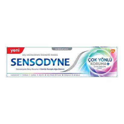 Sensodyne Çok Yönlü Koruma Gelişmiş Beyazlık Diş Macunu 75 ml