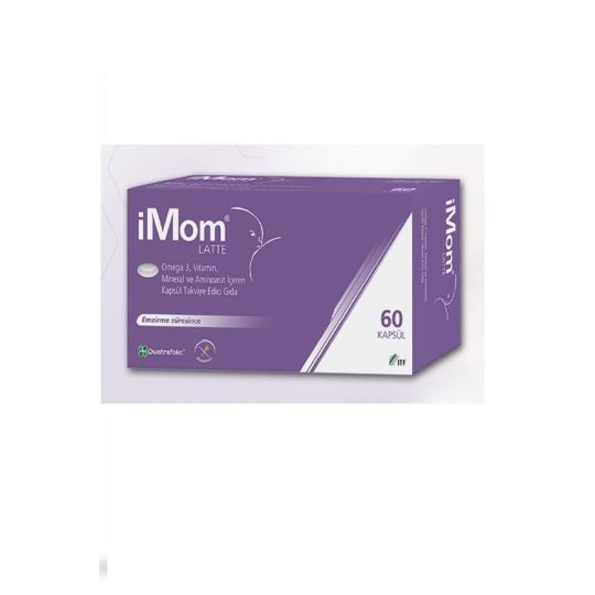 iMom Latte Omega 3 60 Kapsül