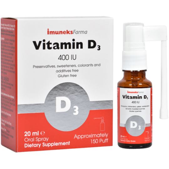 İF Vitamin D3 400 IU 20 Ml Sprey