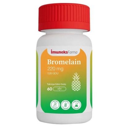 BROMELAIN TABLET TAKVIYE EDICI GIDA 220 mg 60 tablet