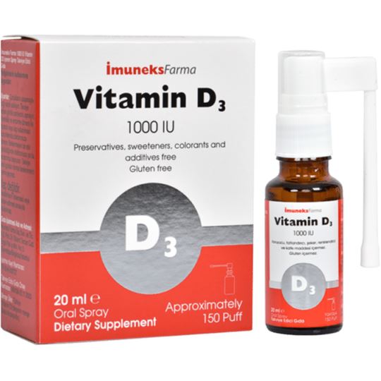 İF Vitamin D3 1000 IU 20 Ml Sprey