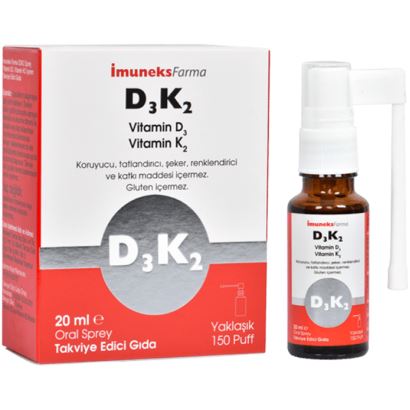 İF Vitamin D3K2 Sprey 20ml