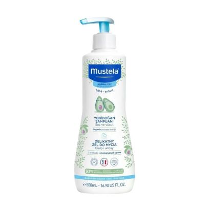 Mustela Gentle Cleansing Gel Yenidoğan Şampuanı 500 ml