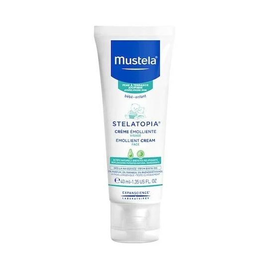 Mustela Stelatopia Emollient Face Cream Yüz Kremi 40 ml