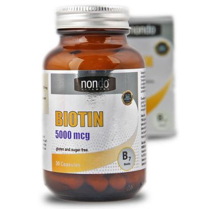 Nondo Biotin 5000 mg 30 Kapsül