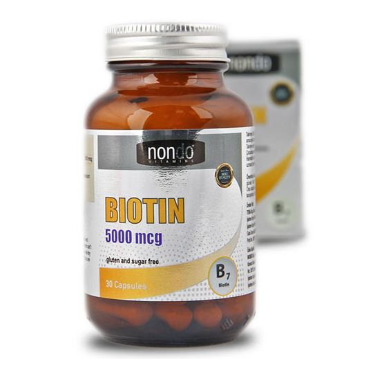 Nondo Biotin 5000 mg 30 Kapsül