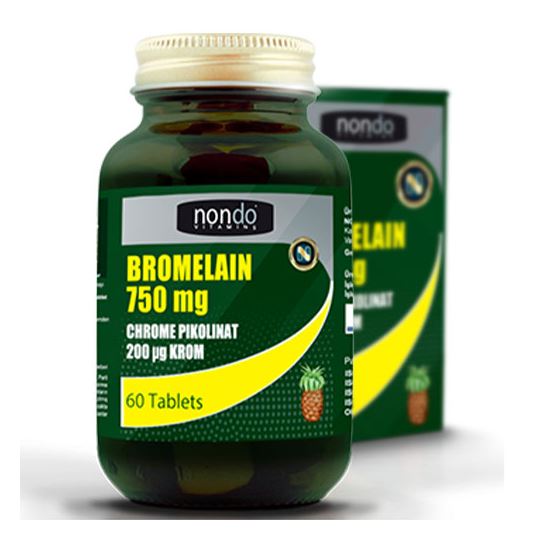 Nondo Bromelain 750 mg 60 Tablet