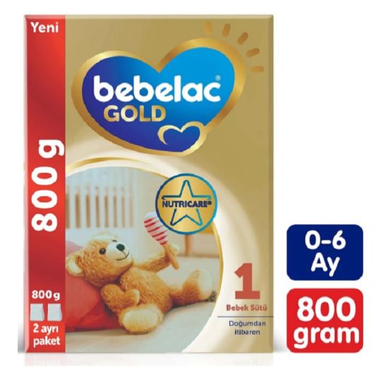 Bebelac Gold 1 Bebek Sütü 0 - 6 Ay 800 Gr