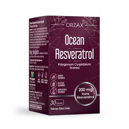 Ocean Resveratrol 200 mg 30 Kapsül