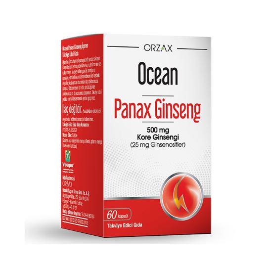 Ocean Panax Ginseng 500 mg 60 Kapsül