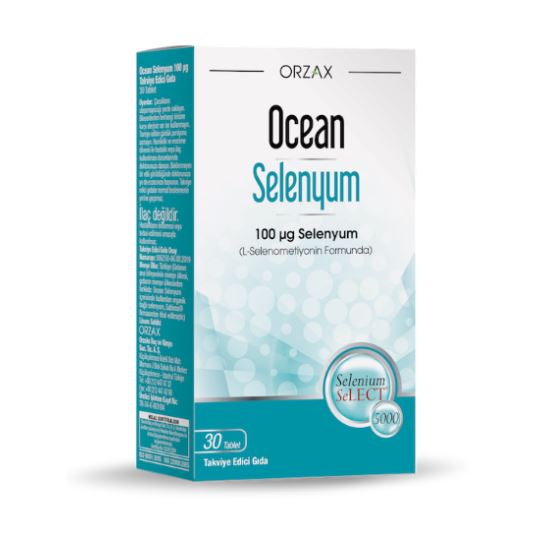 Selenyum 100 mcg 30 Tablet