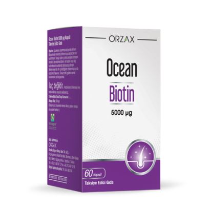 Ocean Biotin 5000 mcg 60 Kapsül