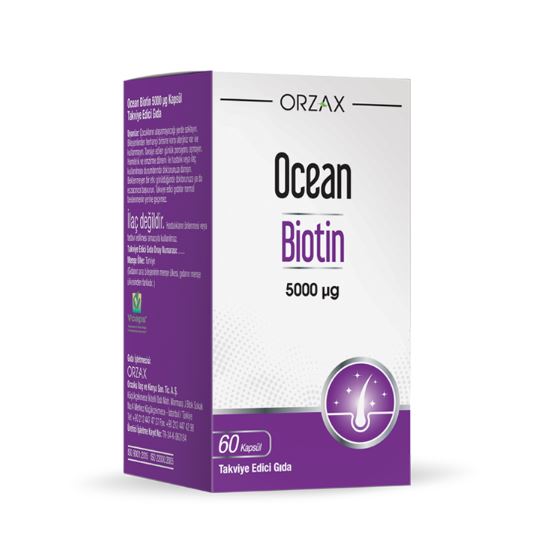 Ocean Biotin 5000 mcg 60 Kapsül