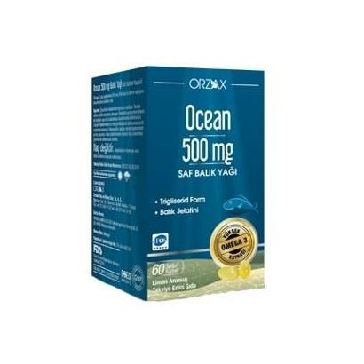 Ocean 500 Mg Omega 3 Balık Yağı 60 Kapsül