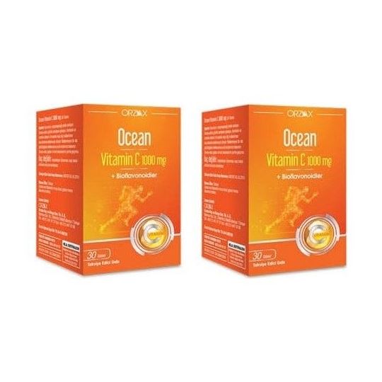 Ocean Vitamin C 1000 mg 30 Tablet 2 Kutu