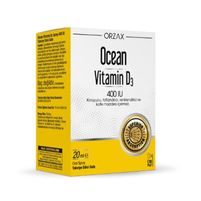 OCEAN Vitamin D3 400 IU Sprey 20 ml