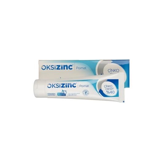 Oksizinc Pomat Cinko Oksit Krem %40 100 Gr