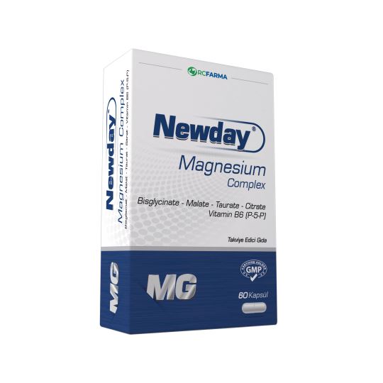 Newday Magnezyum Complex 60 Kapsül