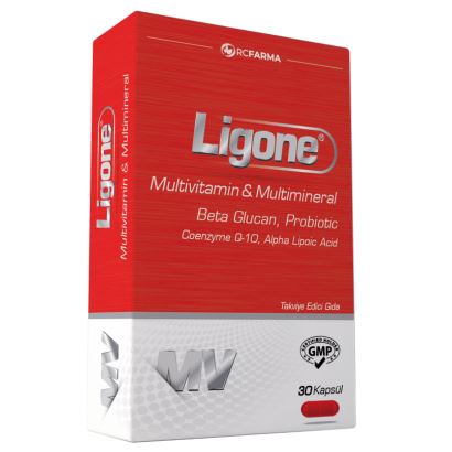 Ligone Beta Glucan Probiotic Multivitamin 30 Kapsül