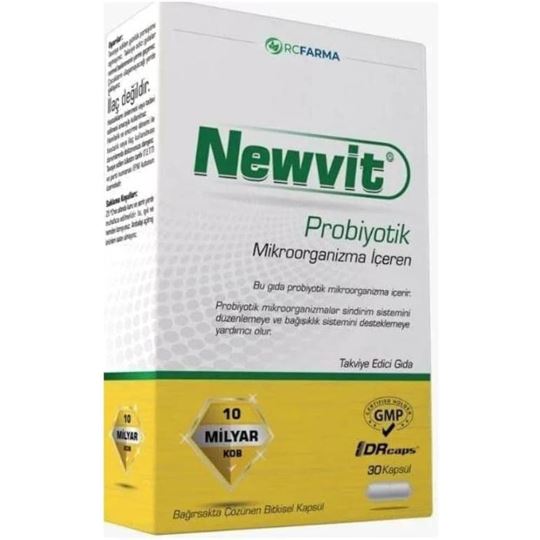 Newvit Probiyotik 30 Kapsül