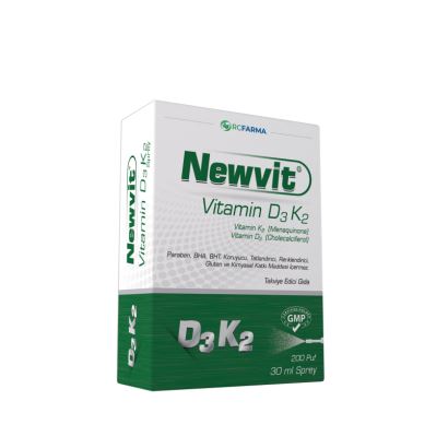 Newvit Vitamin D3K2 Sprey 30 ml