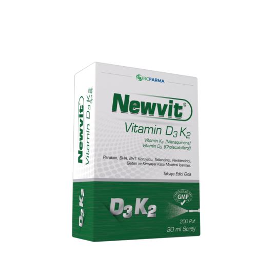 Newvit Vitamin D3K2 Sprey 30 ml