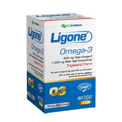 Ligone Omega-3 60 Yumuşak Kapsül