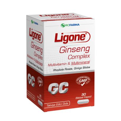 Ligone Ginseng Complex 30 Bitkisel Kapsül