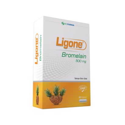 Ligone Bromelain 60 Kapsül