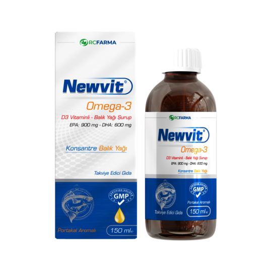 Newvit Omega 3 Şurup 150 ml