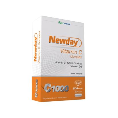 Newday Vitamin C 1000 Complex 30 Kapsül