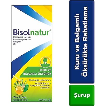 Bisolnatur Bitkisel Şurup 128 gr