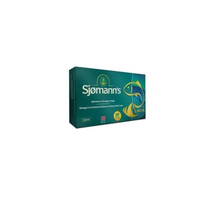 Sjomann's Omega 3 High 30 Çiğnenebilir Jel Form