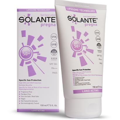 Solante Pregna Hamilelere Özel Güneş Losyonu SPF50 150 ml