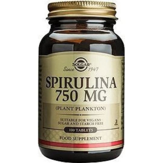 Solgar Spirulina 750mg 80 Tablet