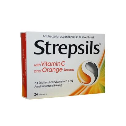 Strepsils Portakal & C Vitamini Aromalı 24 Pastil