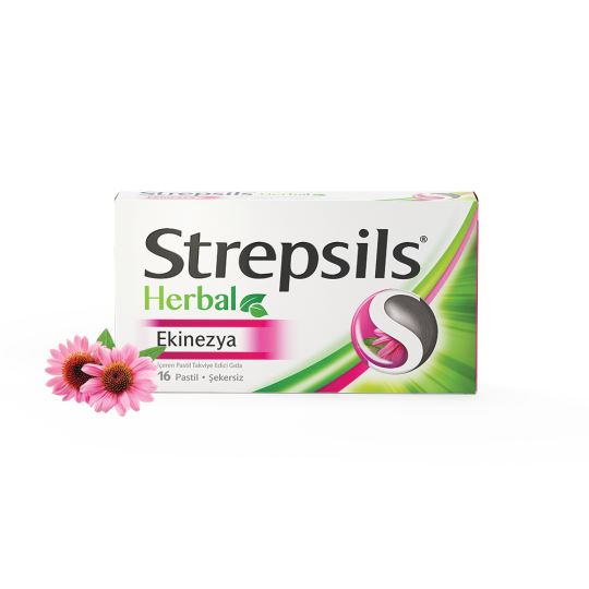 Strepsils Herbal Ekinezya 16 Pastil