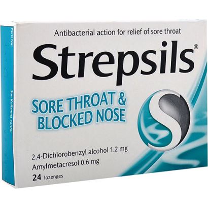 Strepsils Mentollü 24 Pastil