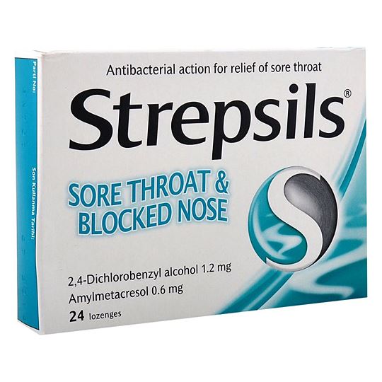 Strepsils Mentollü 24 Pastil