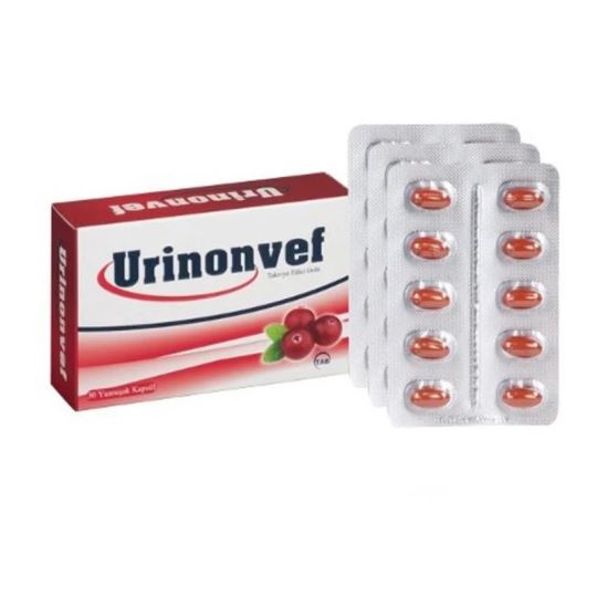 Urinonvef Cranberry 30 Yumuşak Kapsül