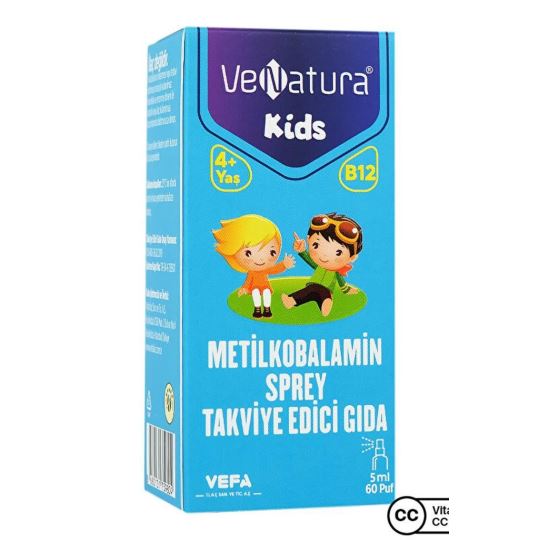 Venatura Kids Metilkobalamin Sprey 5 ml