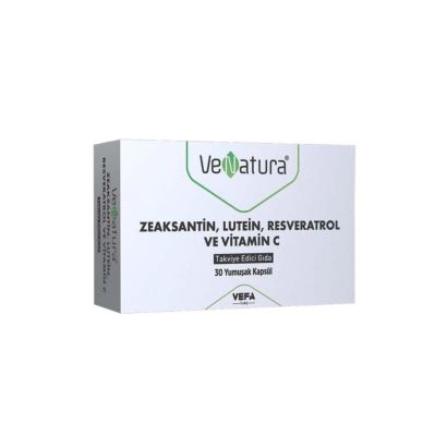 Venatura Zeaksantin, Lutein, Resveratrol Ve Vitamin C Takviye Edici Gıda